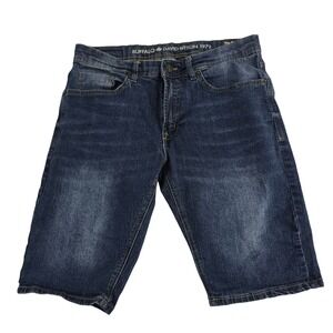 Buffalo David Bitton‎ Evan-X Denim Shorts Mens 32 Blue Jean Casual Comfort